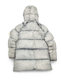Stone Island Tela Nylon Down With Dust Colour Frost Finish With Hood Liner