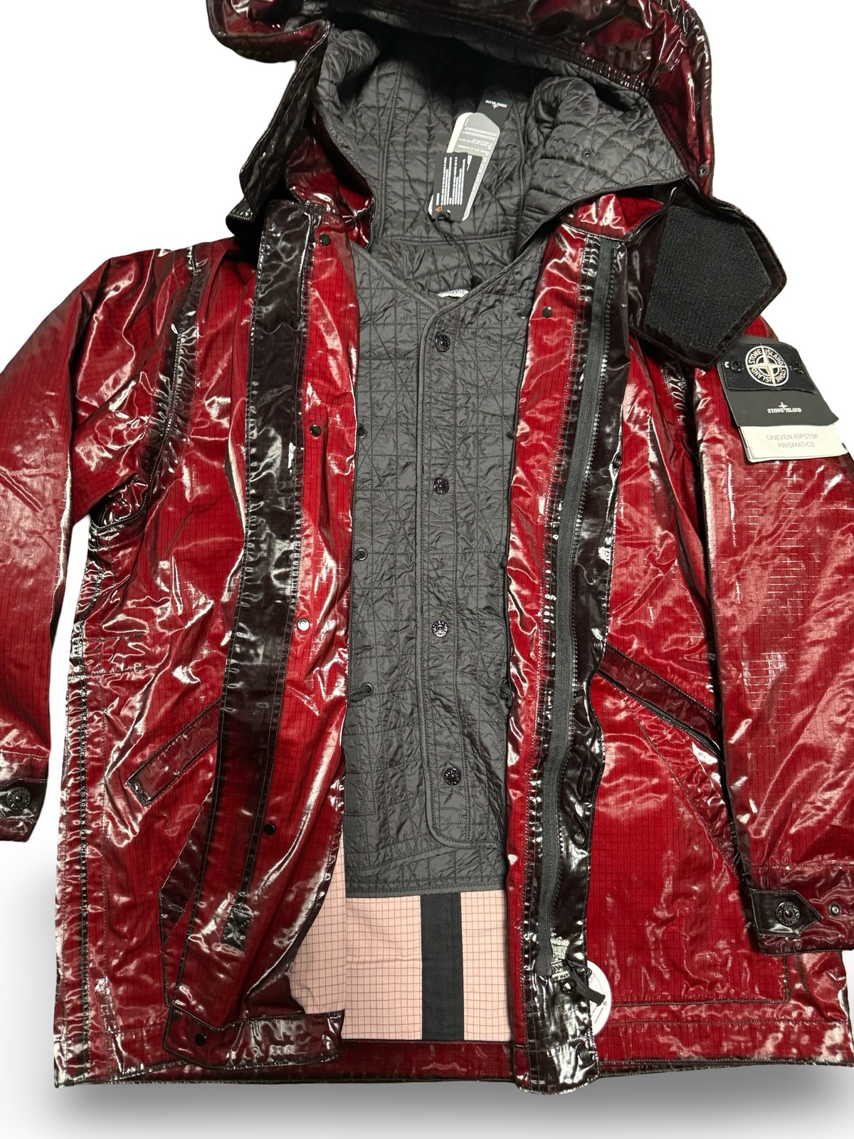 Stone Island Uneven Ripstop Prismatico