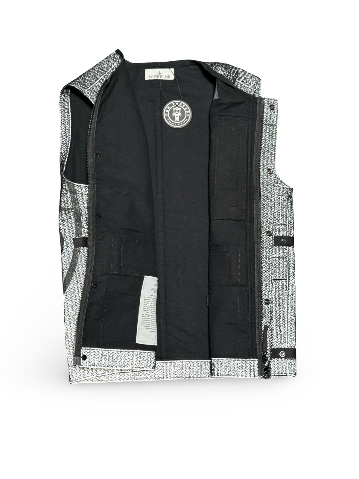 Stone Island Needle Punched Reflective Vest