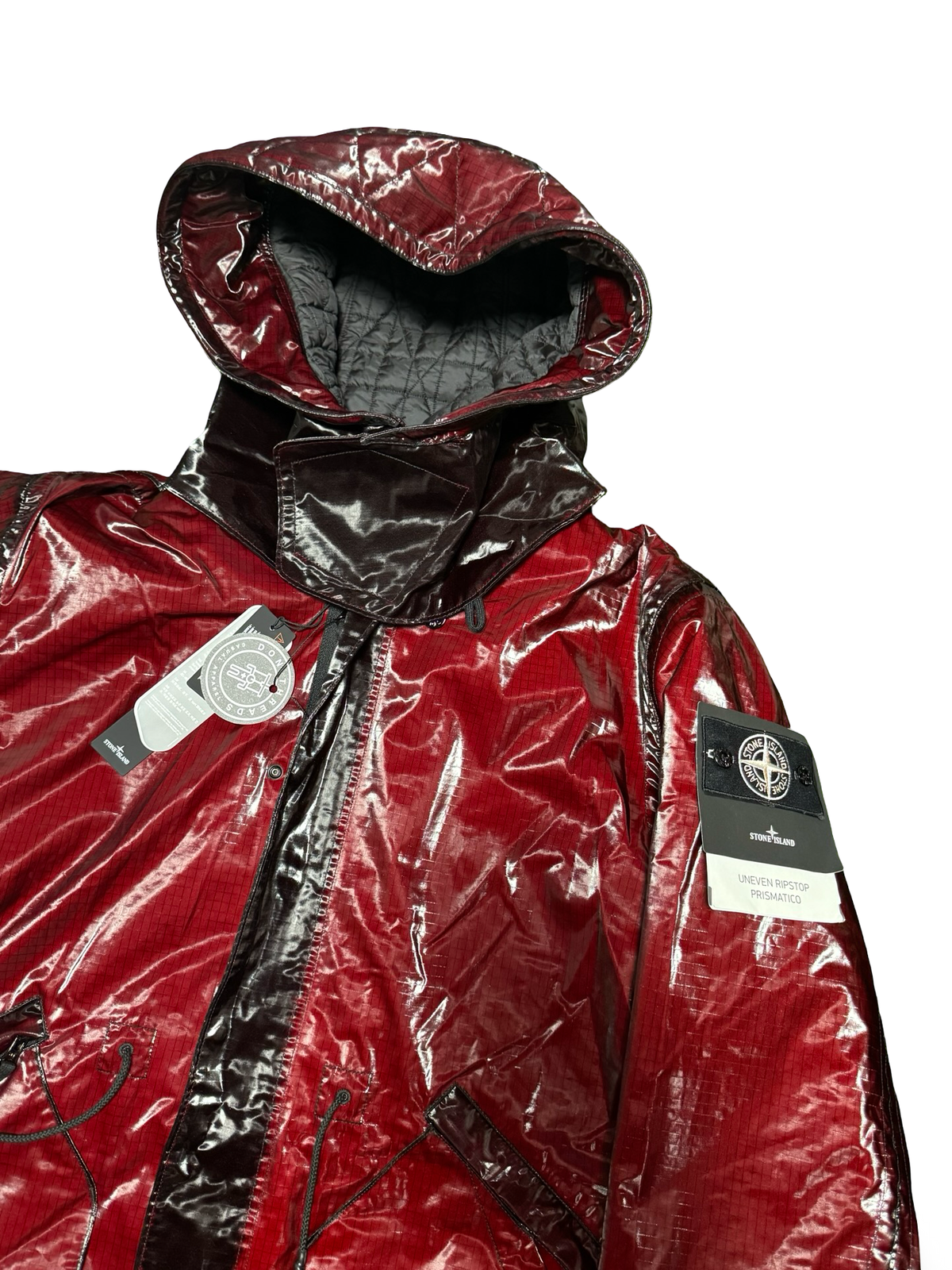 Stone Island Uneven Ripstop Prismatico