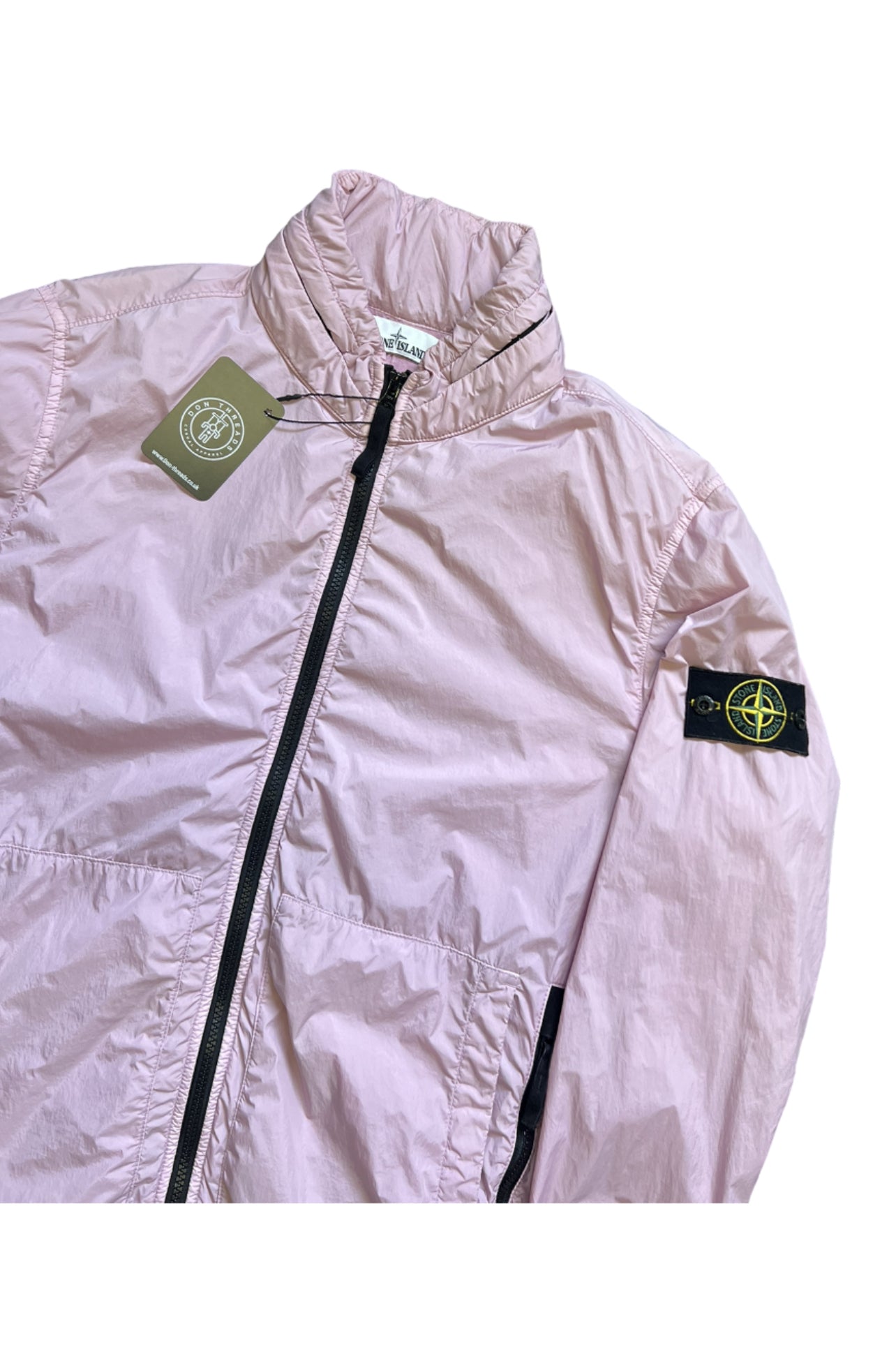 Stone island crinkle reps ny jacket rosa online