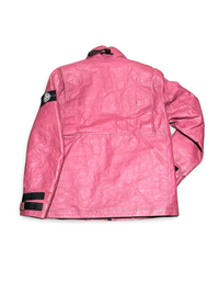 Stone Island Ice Jacket In Dyneema Bonded Leather