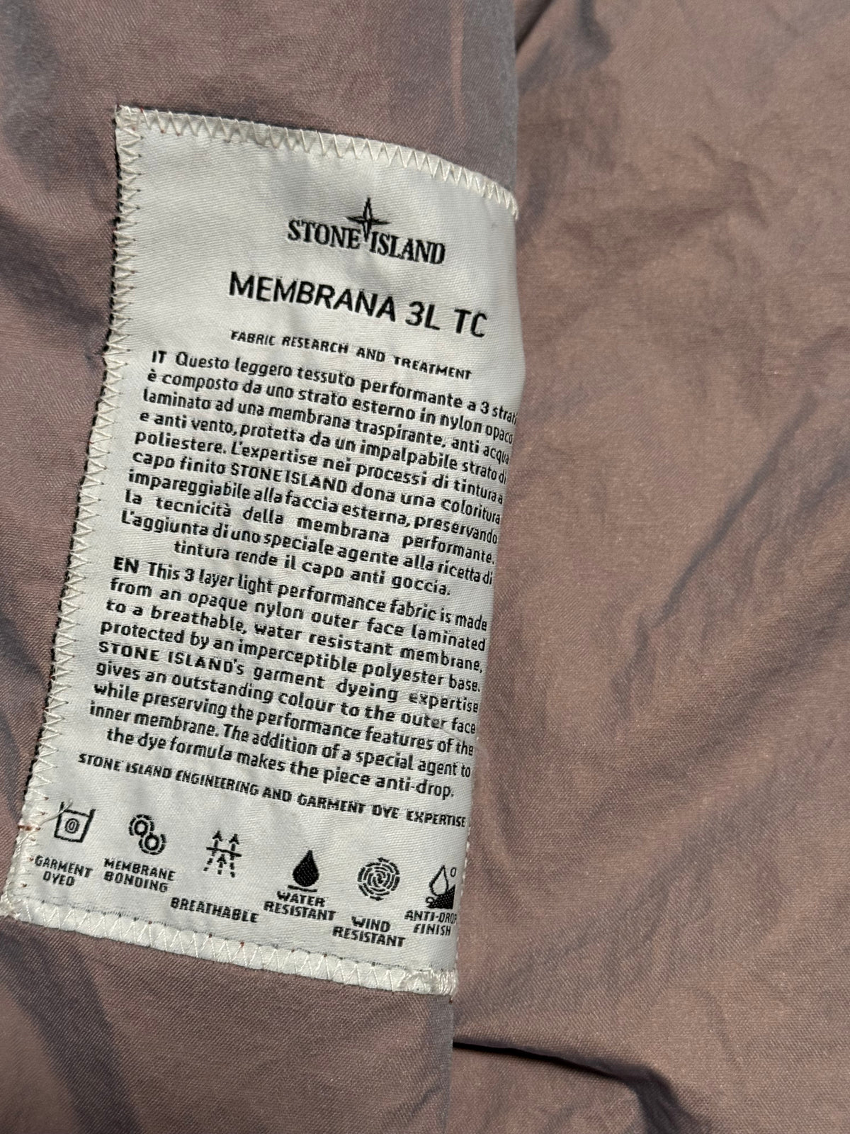 Stone Island Membrana 3L TC