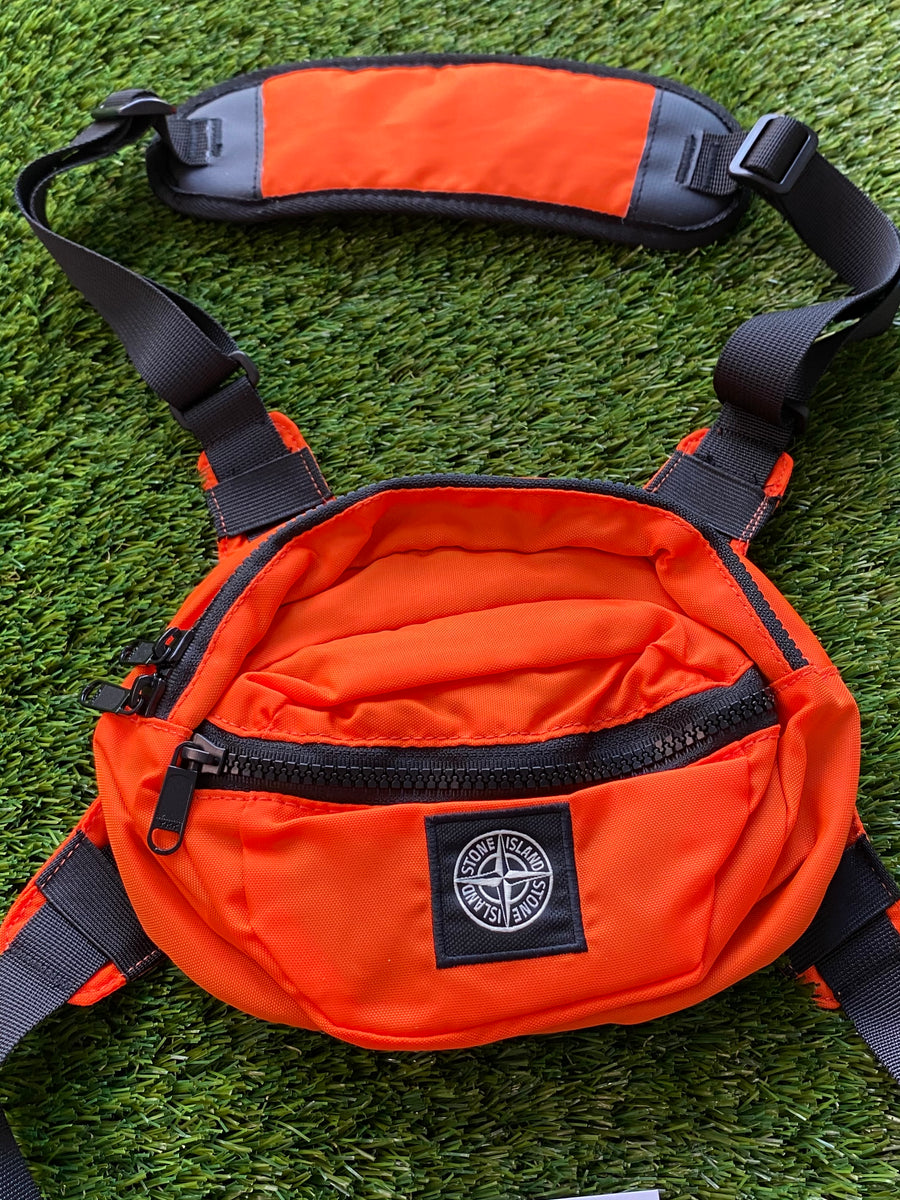 Stone island 2025 chest bag orange