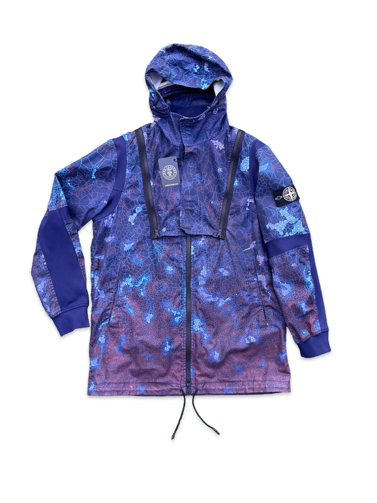 Stone Island Printed Heat Reactive Thermosensitive Fabric Smock – DON ...
