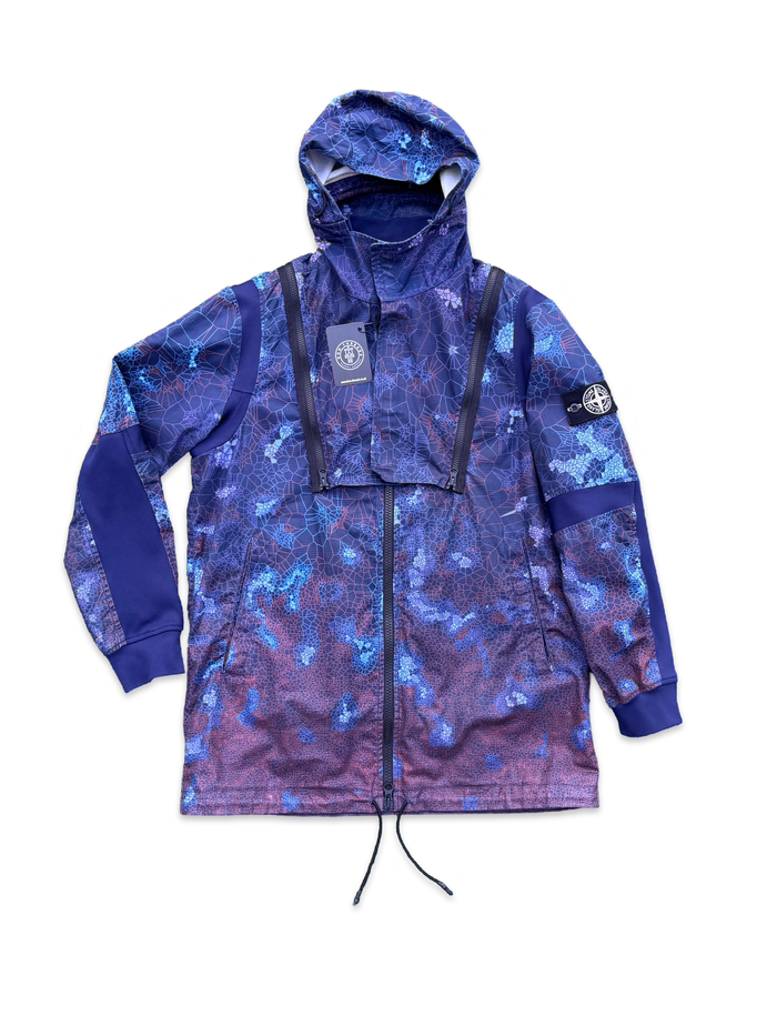 Stone Island Printed Heat Reactive Thermosensitive Fabric Smock