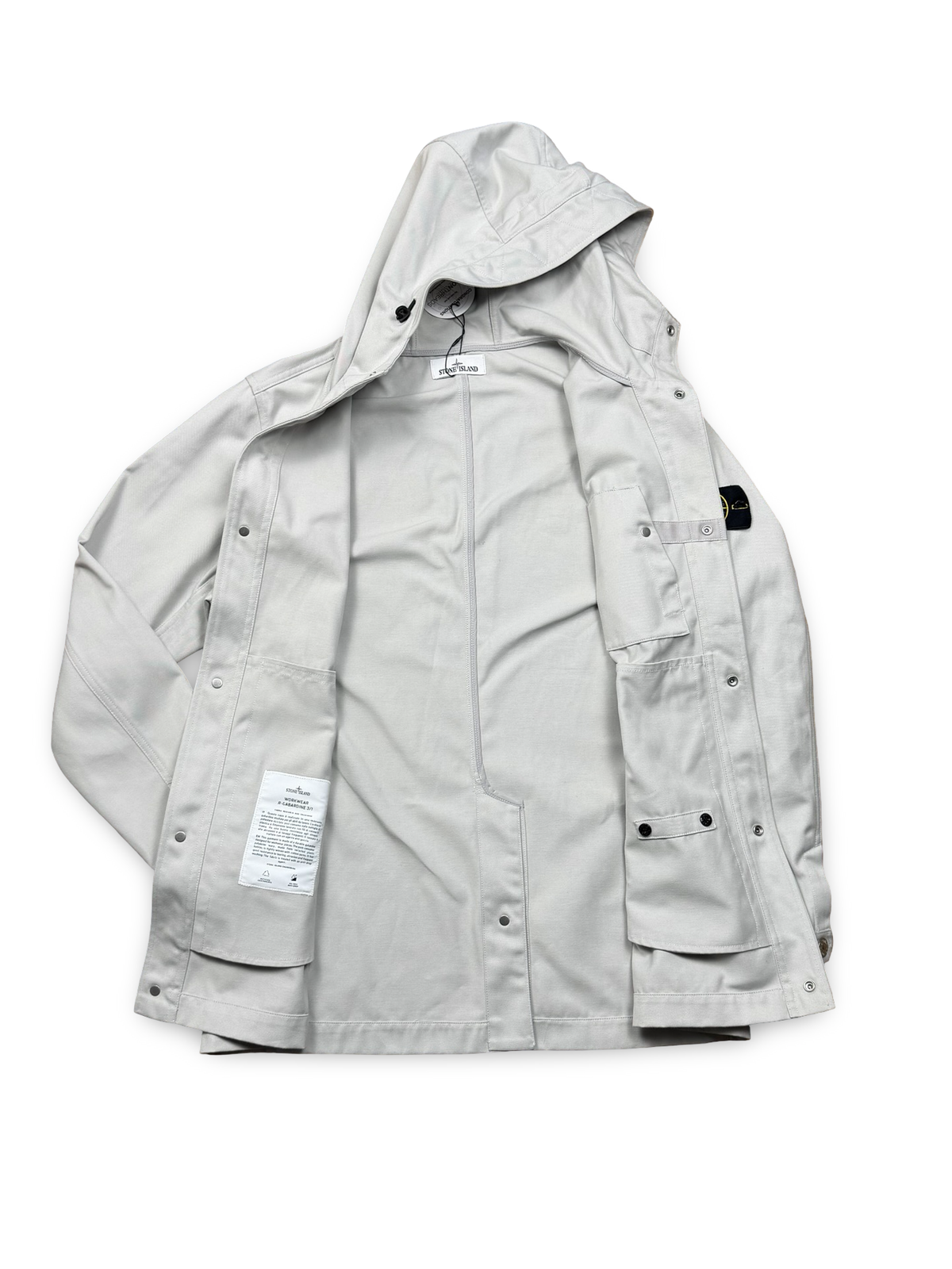 Stone Island Hooded Workwear R-Gabardine 3/1