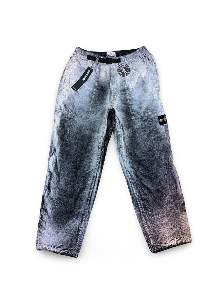 Stone Island Dense Nylon-TC Hand Sprayed Reflective Cargo Trousers