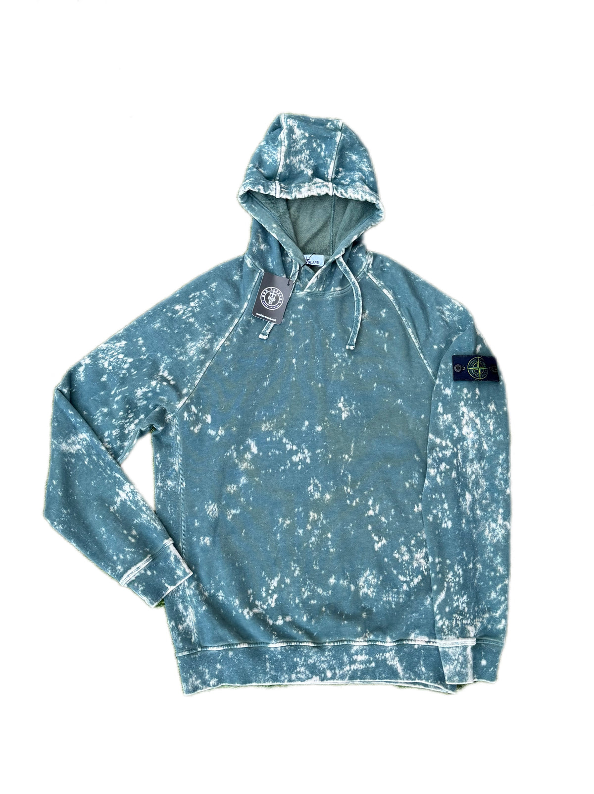 Stone Island OVD Acid Wash Pullover Hoodie – DON Threads