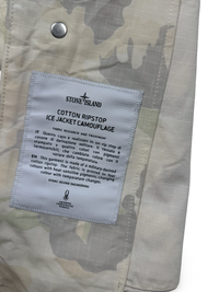 Stone Island x Supreme Cotton Ripstop Ice Jacket Camouflage