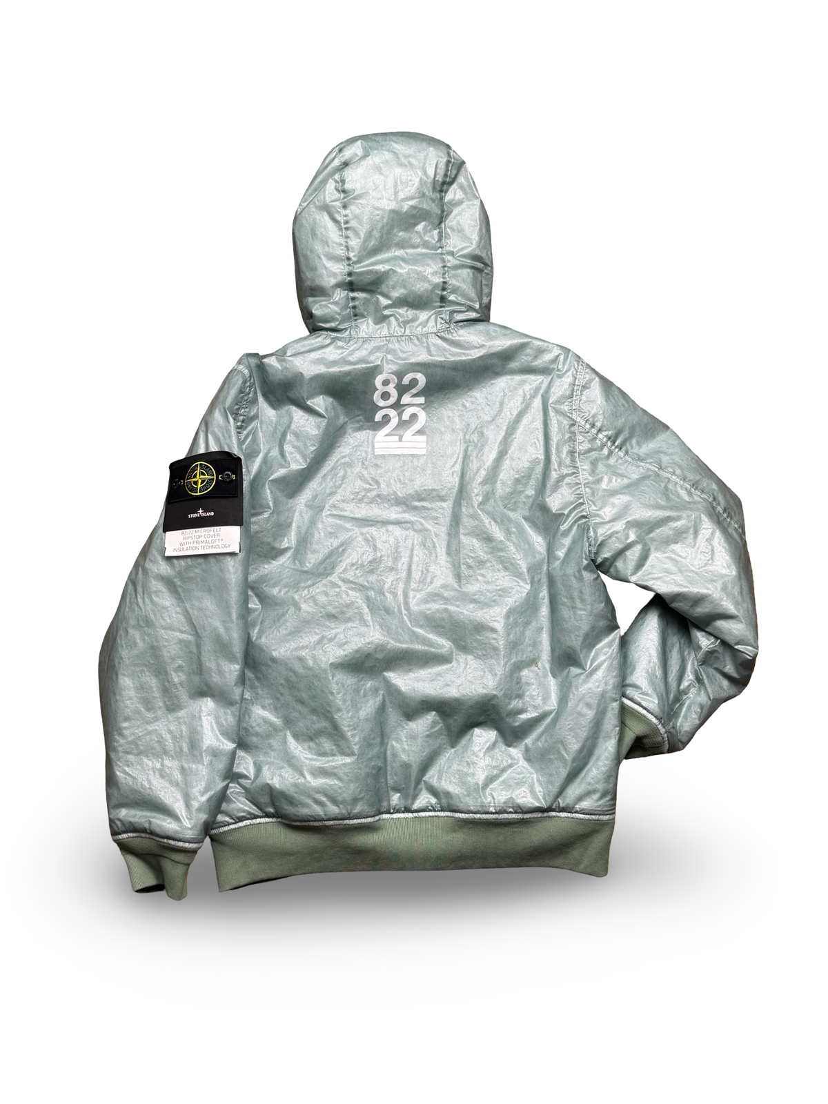 Stone Island 82/22 Microfelt Ripstop Cover With Primaloft Insulation Technology
