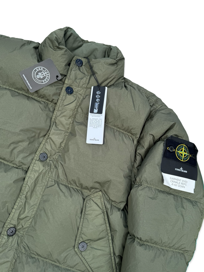 Stone Island Garment Dyed Crinkle Reps R-NY Down