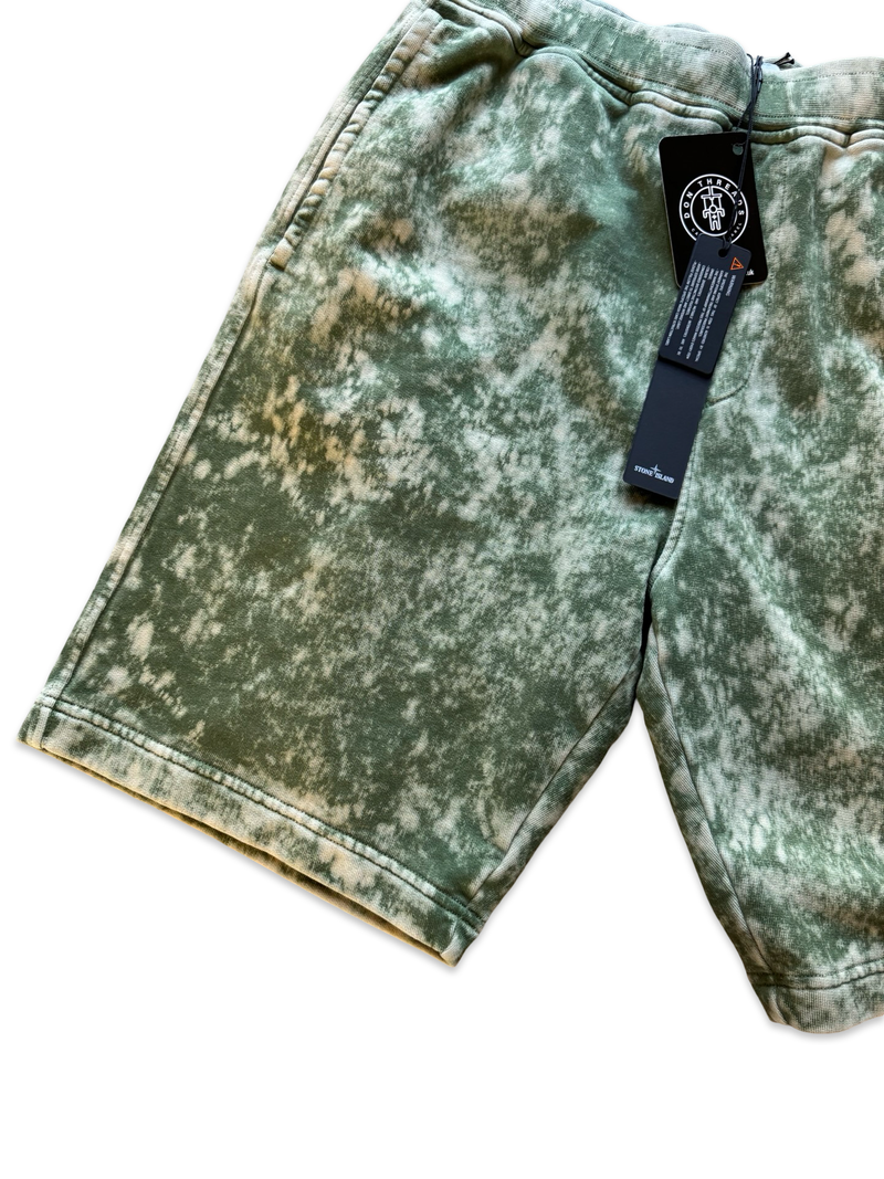 Stone Island OVD Acid Wash Fleece Shorts