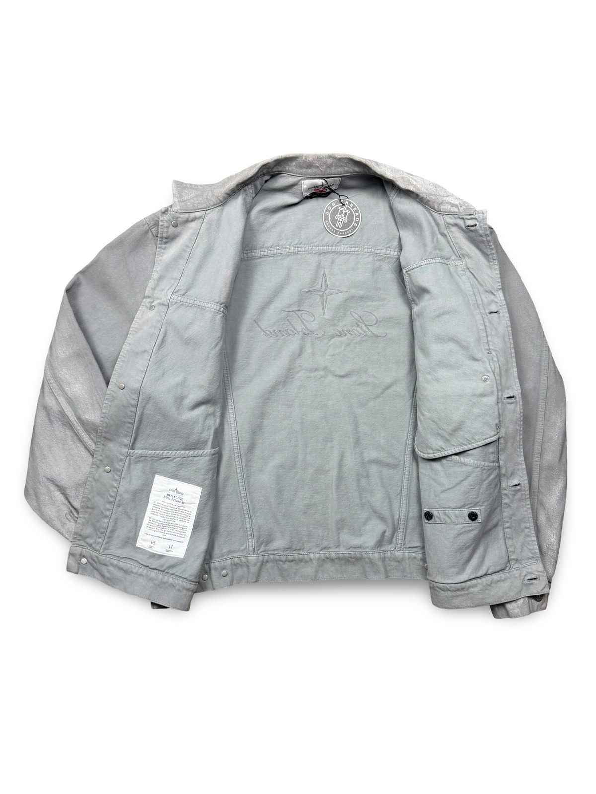 Stone Island | Supreme Reflective Bull Denim-TC