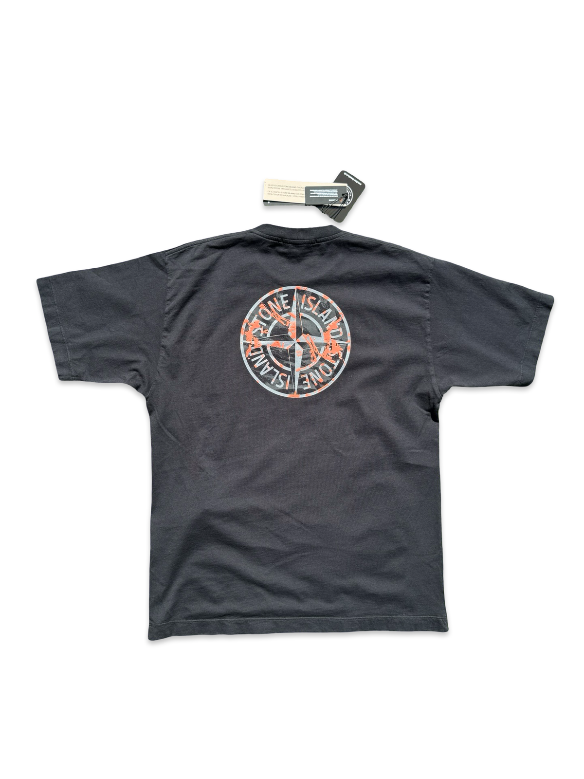 Stone Island Logo Splatter T-Shirt