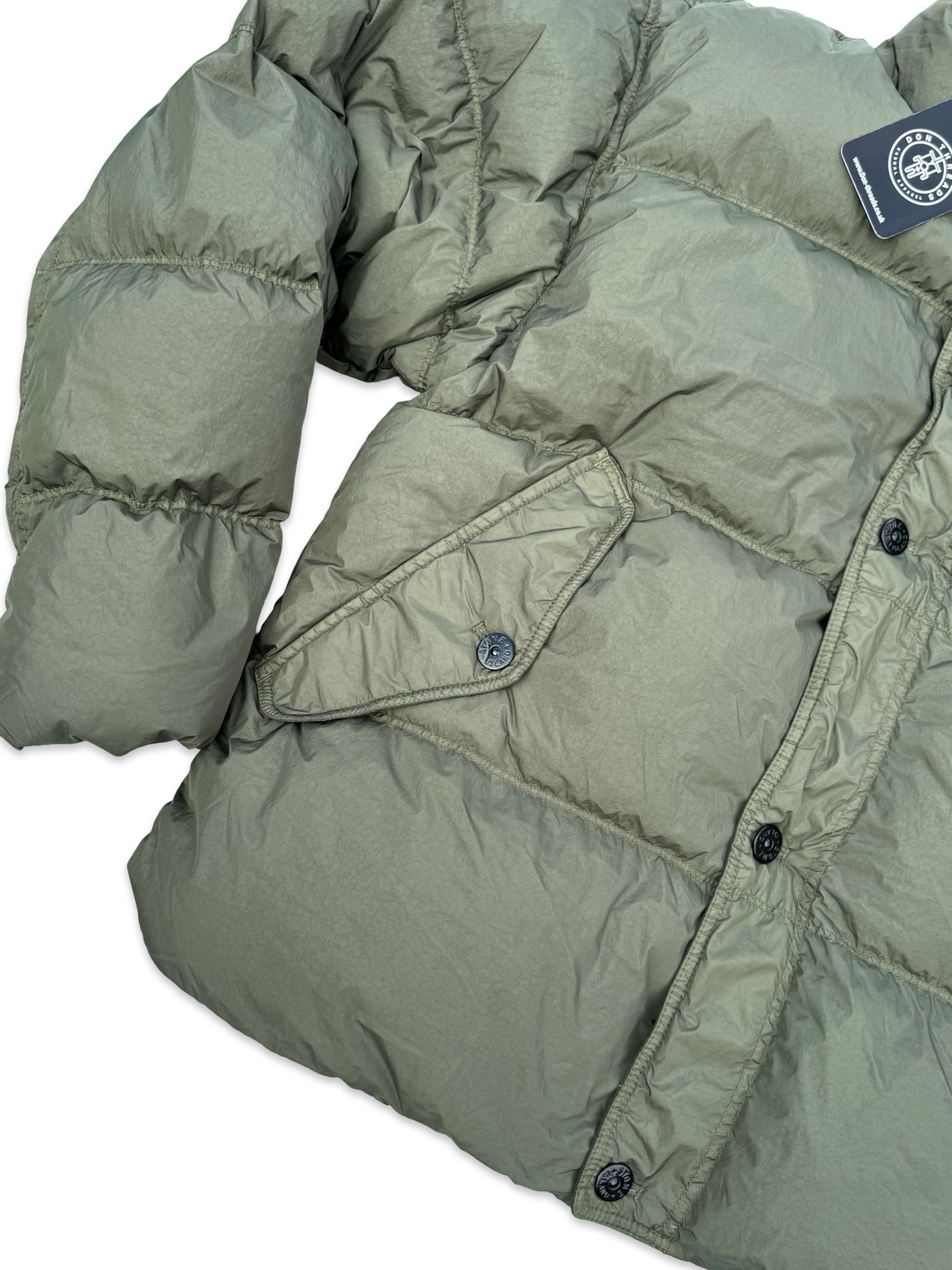 Stone Island Garment Dyed Crinkle Reps R-NY Down
