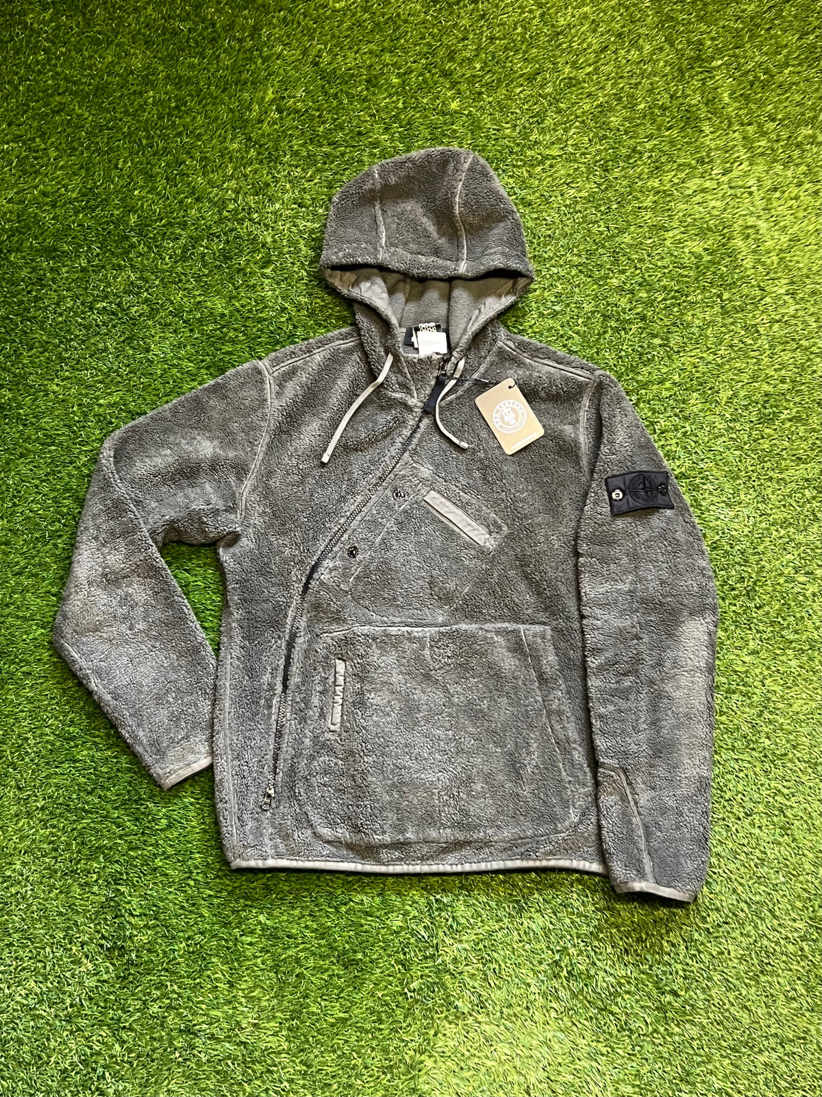 Stone Island Shadow Project Asymmetrical Fleece Hoodie – DON Threads