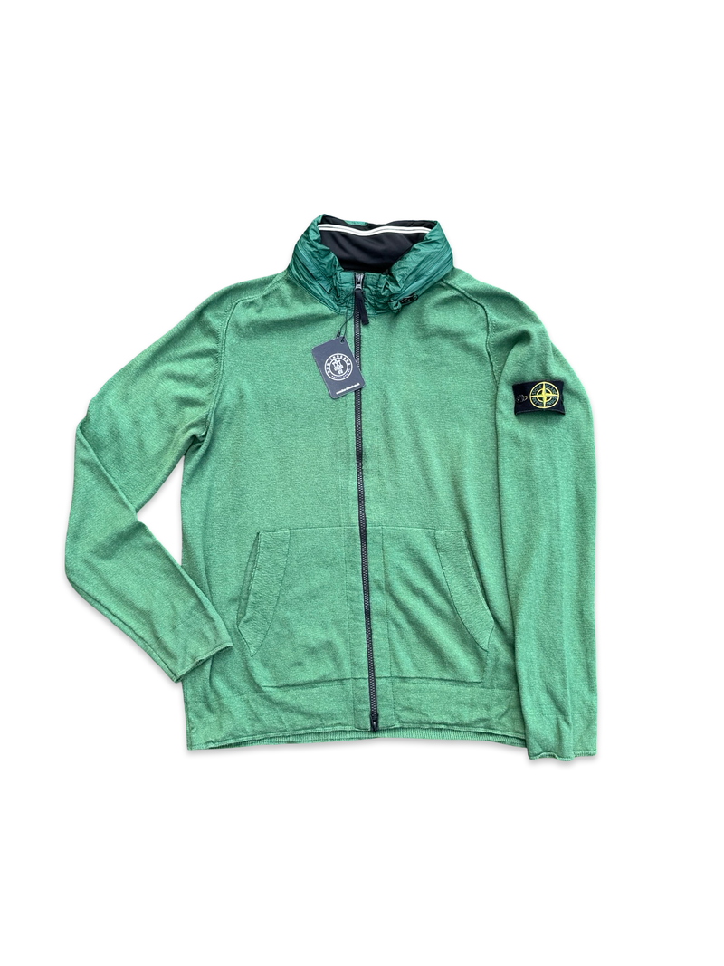 Stone Island Zip Up Hoodie