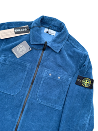 Stone Island Corduroy Zip Up Overshirt
