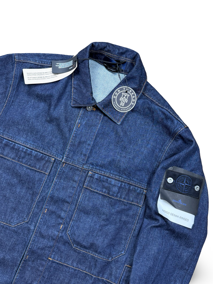 Stone Island Indigo Denim-Rinsed