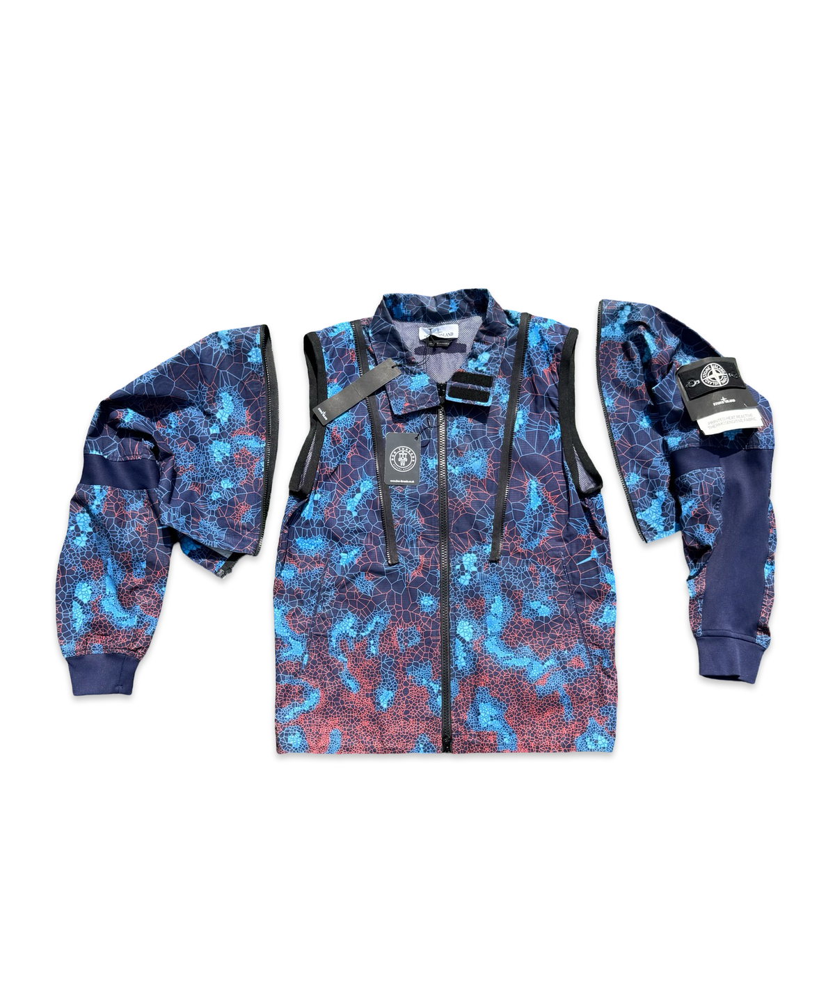 Stone Island Printed Heat Reactive Thermosensitive Fabric