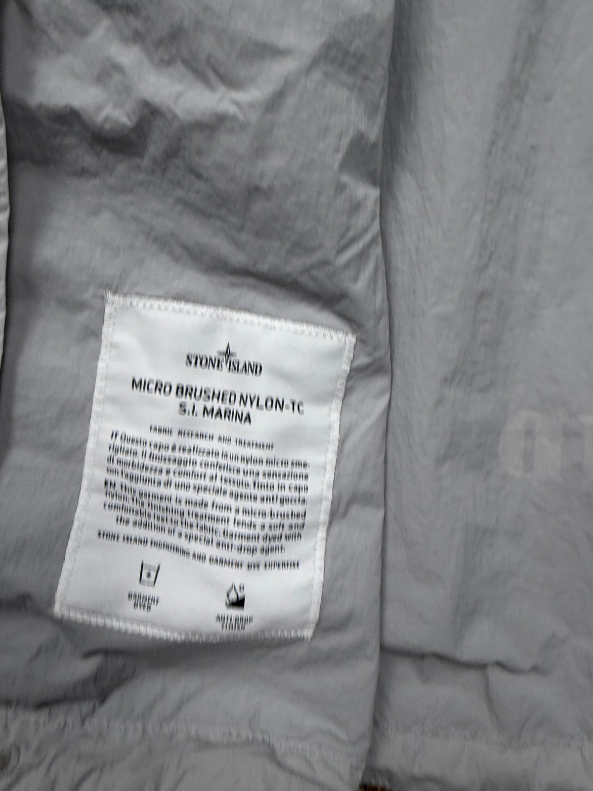 Stone Island Aluminium Tela S.I Marina