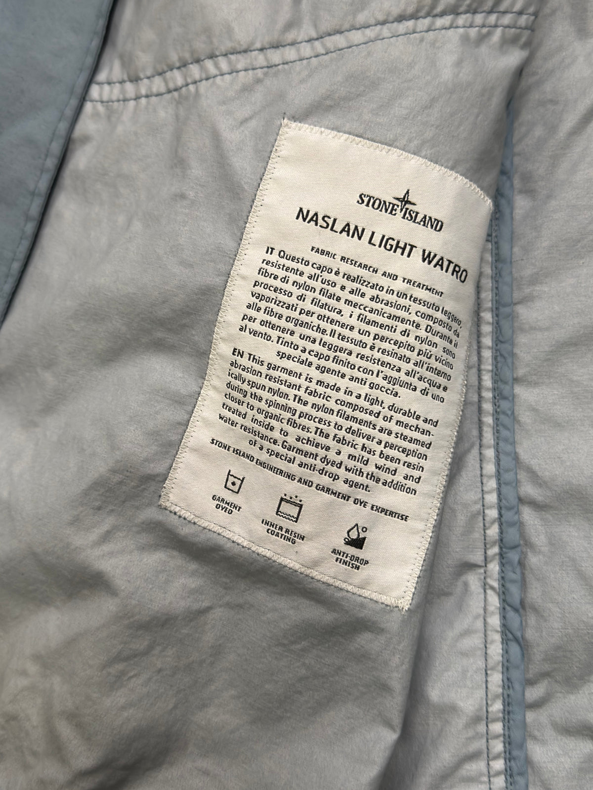 Stone Island Naslan Light Watro