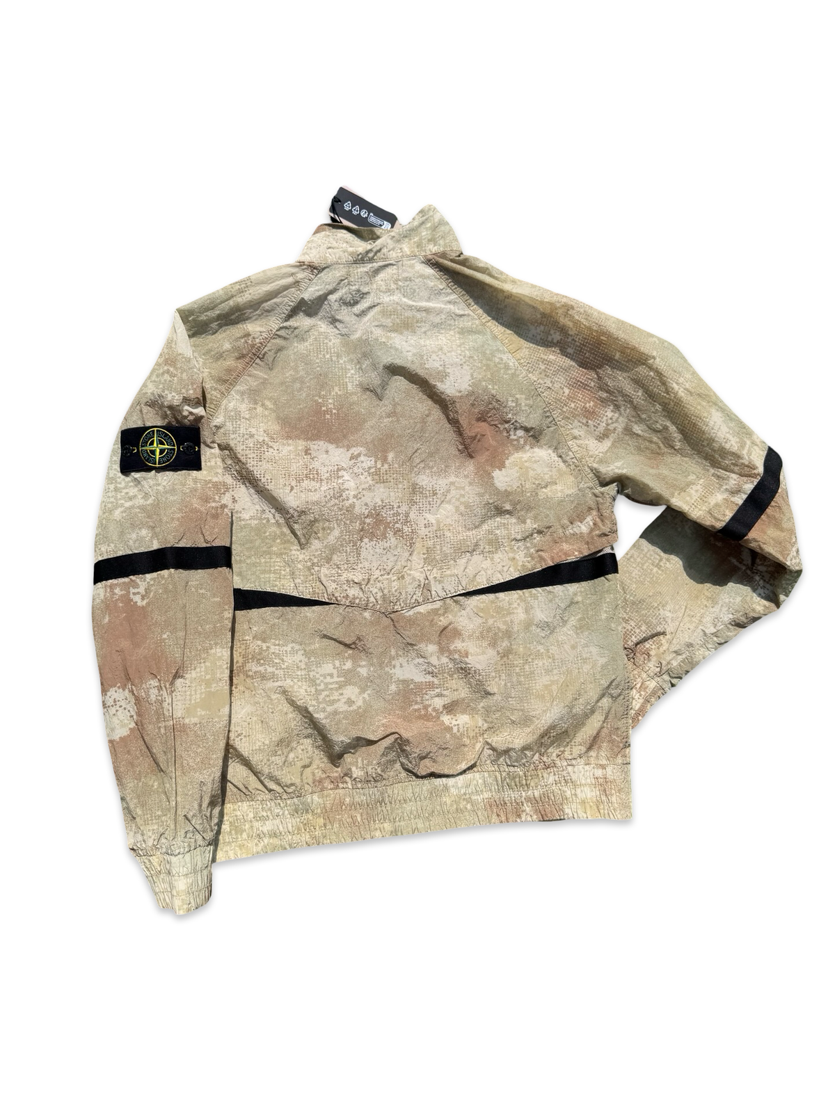 Stone Island Dissolving Grid Camo Jacket