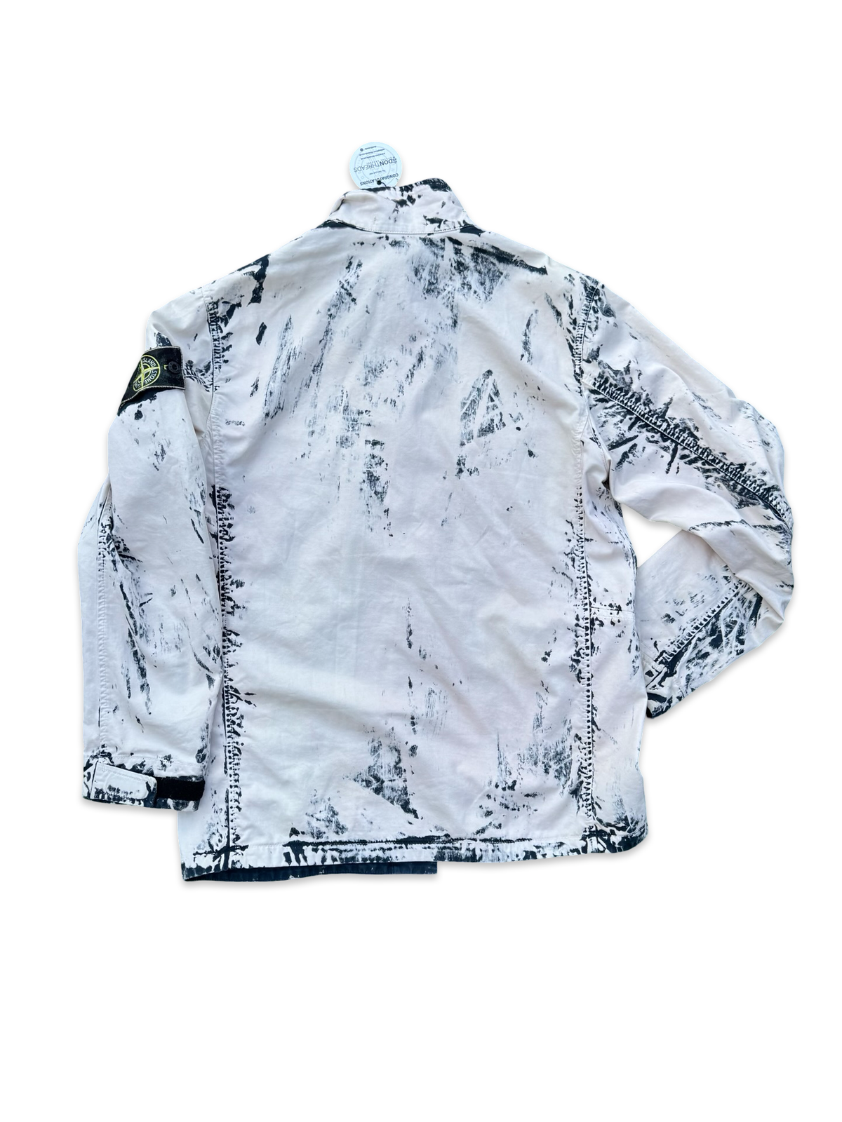 Stone Island Hand Corrosion On Raso