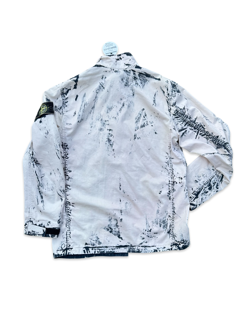 Stone Island Hand Corrosion On Raso