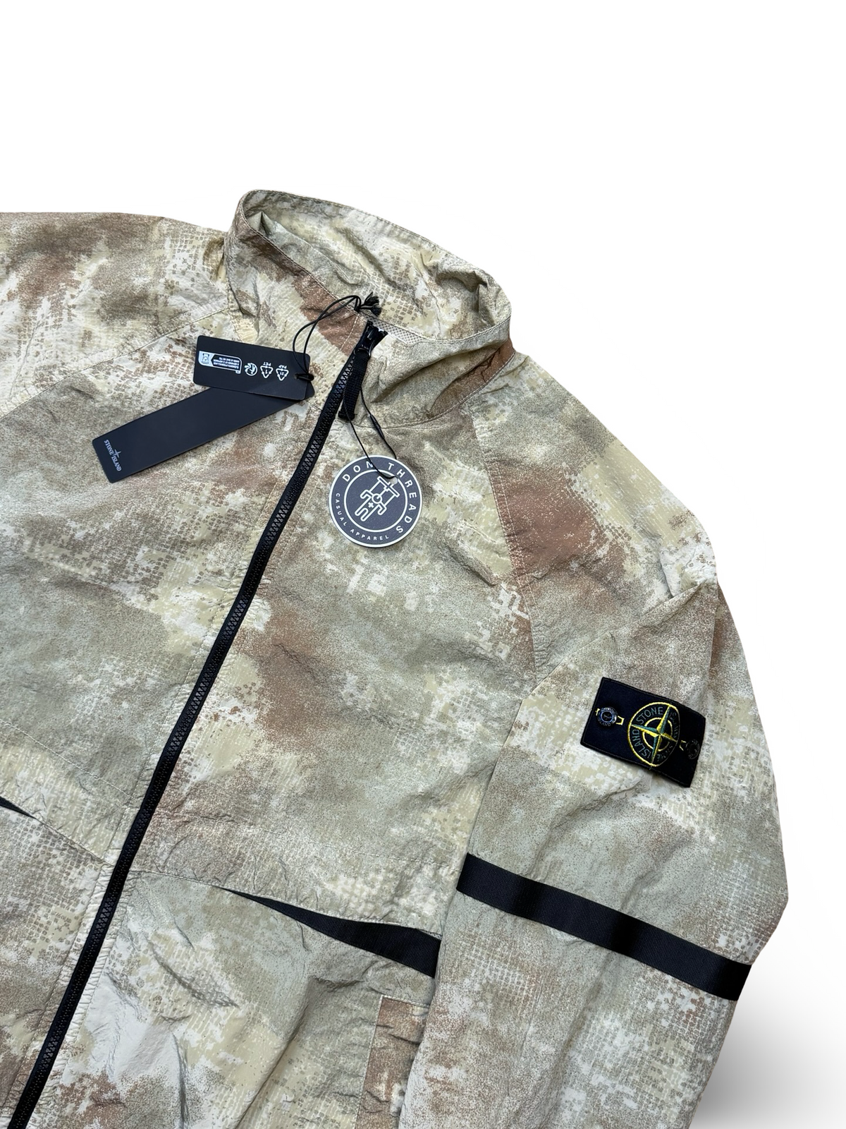 Stone Island Dissolving Grid Camo Jacket