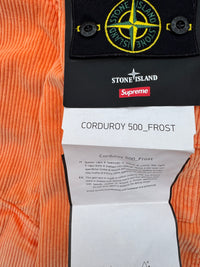Stone Island x Supreme Corduroy 500_Frost