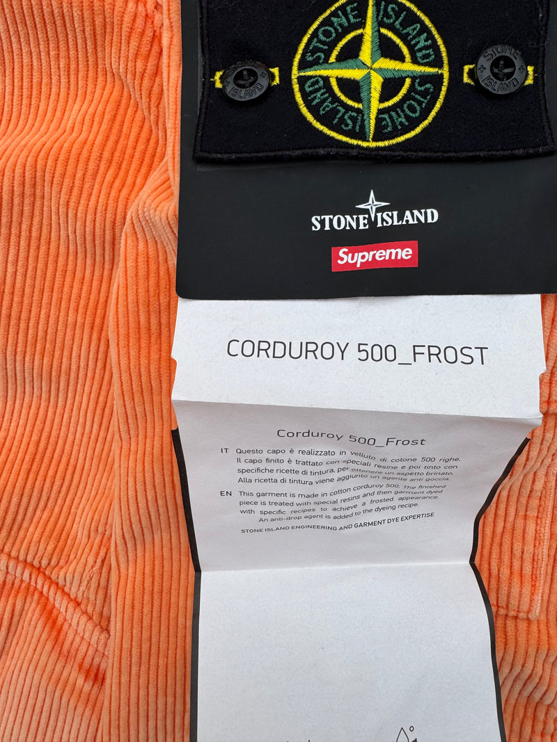 Stone Island x Supreme Corduroy 500_Frost
