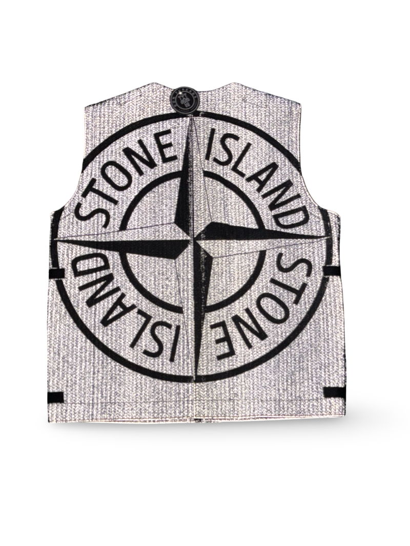 Stone Island Needle Punched Reflective Vest