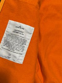 Stone Island Lightweight Leather Felpa