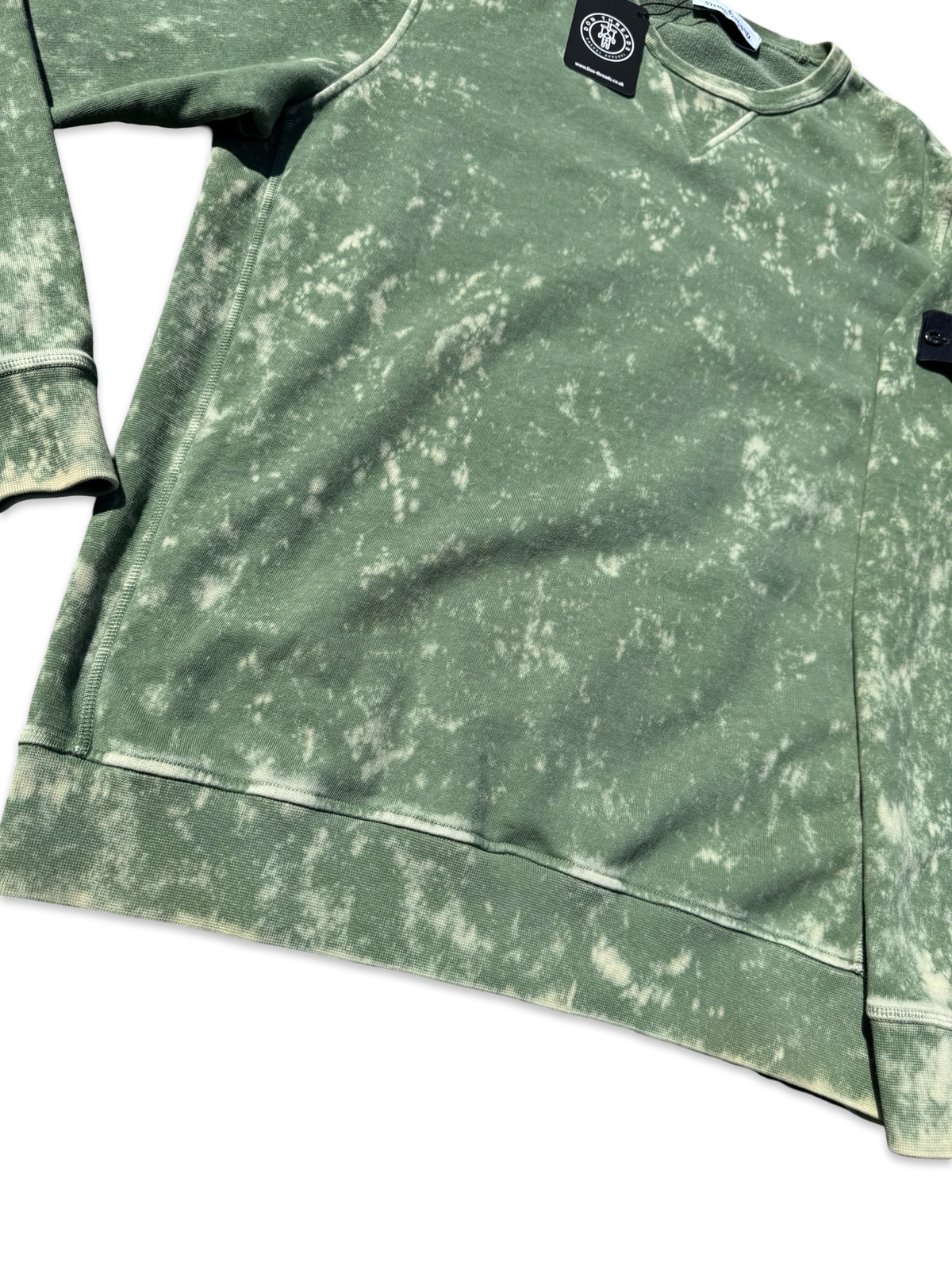 Stone Island OVD Acid Wash Crewneck
