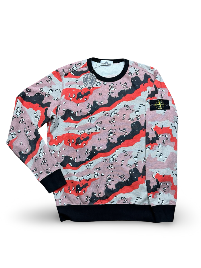 Stone Island Desert Camo Crewneck