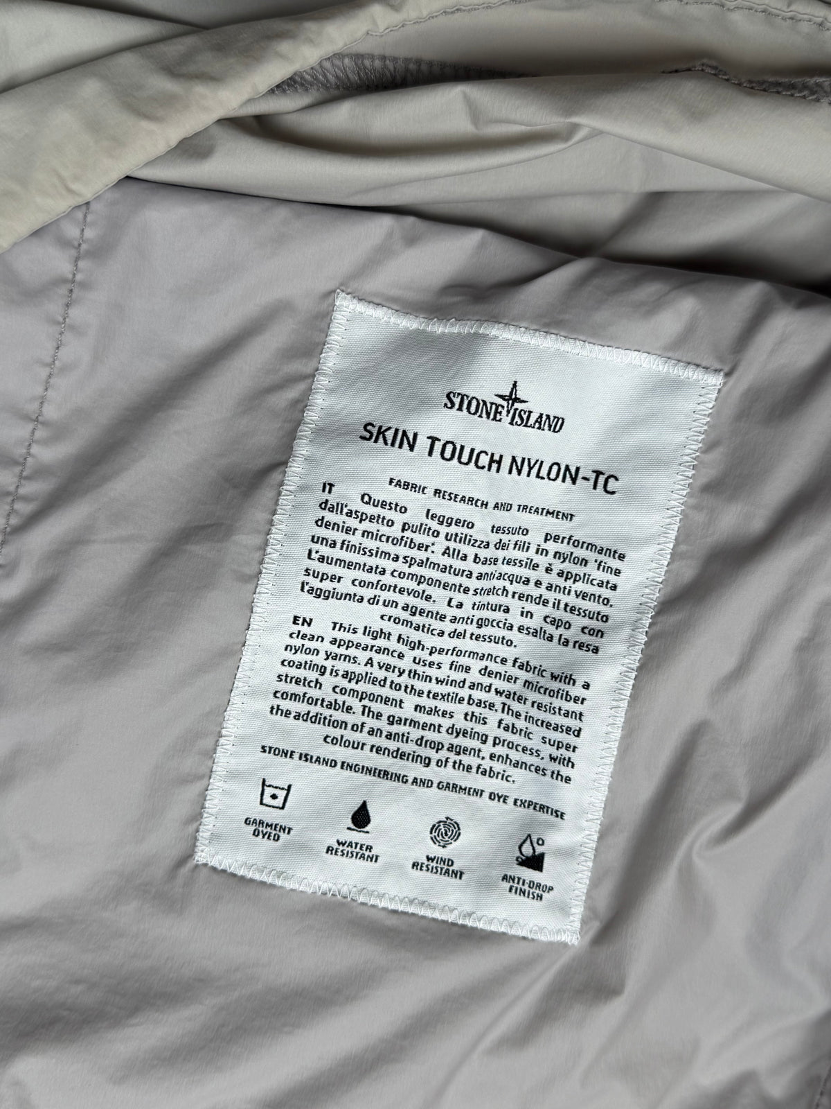 Stone Island Skin Touch Nylon-TC Crewneck