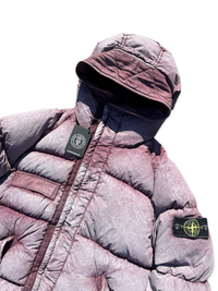 Stone Island Tela Nylon Down With Dust Colour Frost Finish