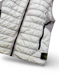 Stone Island Garment Dyed Micro Yarn Down Gilet