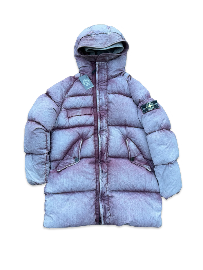 Stone Island Tela Nylon Down With Dust Colour Frost Finish