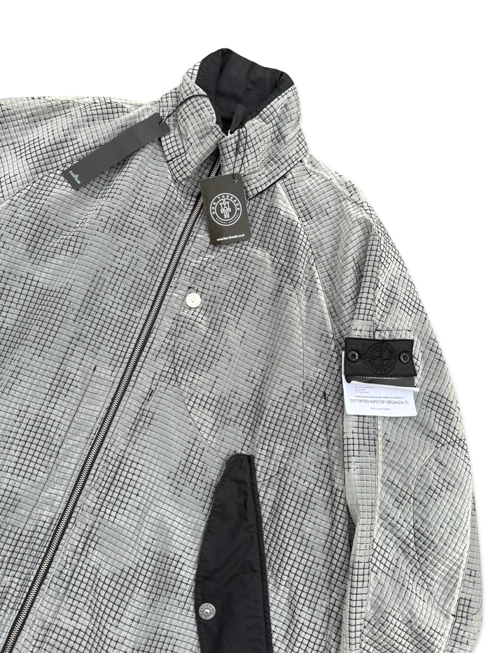 Stone Island Shadow Project Distorted Ripstop Organza-TC