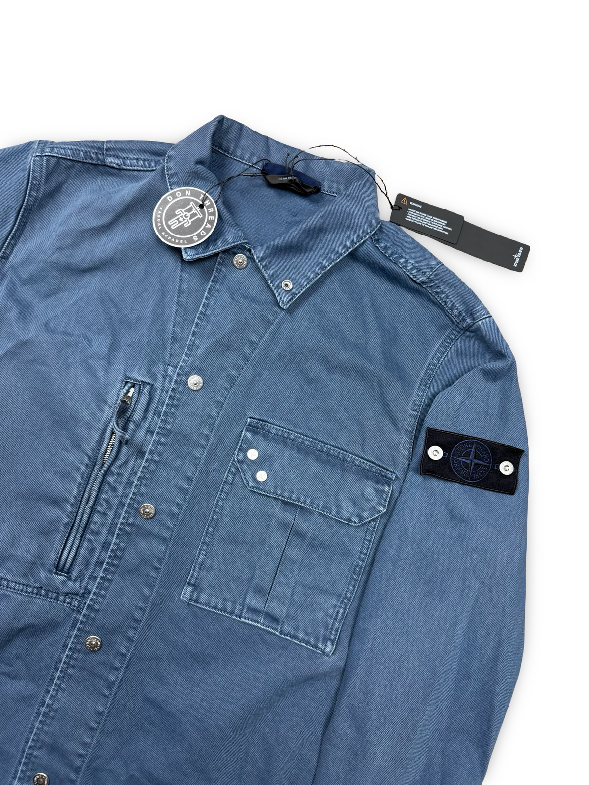 Stone Island Light Bull Denim Indigo-TC