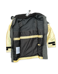 Stone Island Iridescent Coating Tela With Reflex Mat