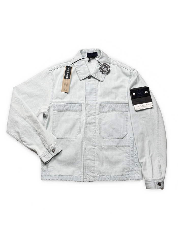 Stone Island Indigo Denim-Ultra Bleached