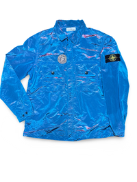 Stone Island Pink/Blue Weft Overshirt