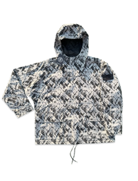 Stone Island Shadow Project Discharge Cotton Smock