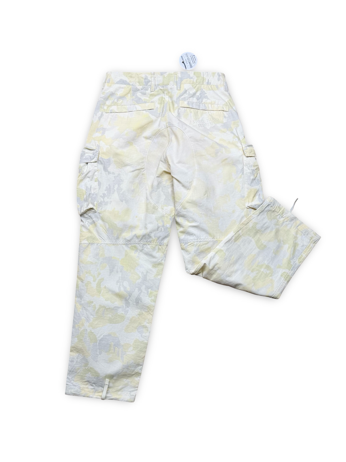 Stone Island x Supreme Cotton Ripstop Ice Camouflage Cargo Trousers