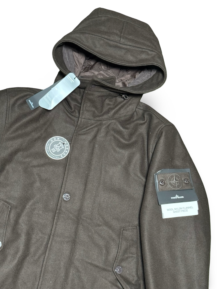 Stone Island Wool Nylon Flannel Ghost Piece