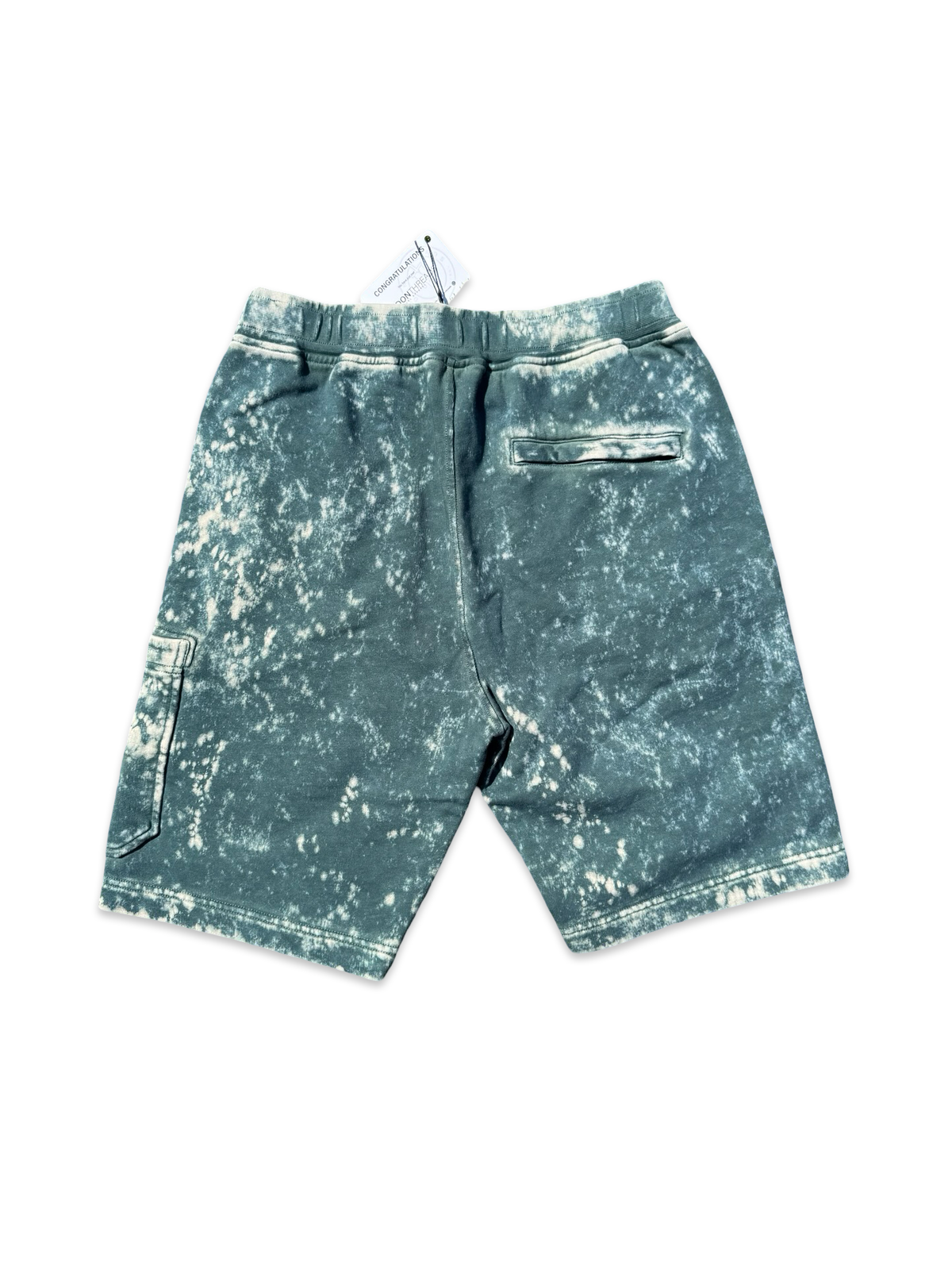 Stone Island OVD Acid Wash Fleece Shorts
